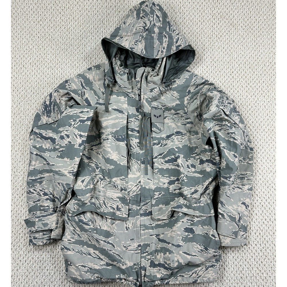 US Military APECS Parka Medium Reg GoreTex All Purpose Environmental Camouflage